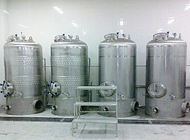 5000L sistema de fermentación